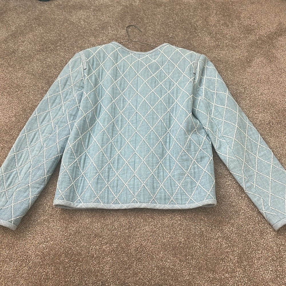 NWOT Sandro Armelle Quilted Cotton Jacket - Picture 6 of 6